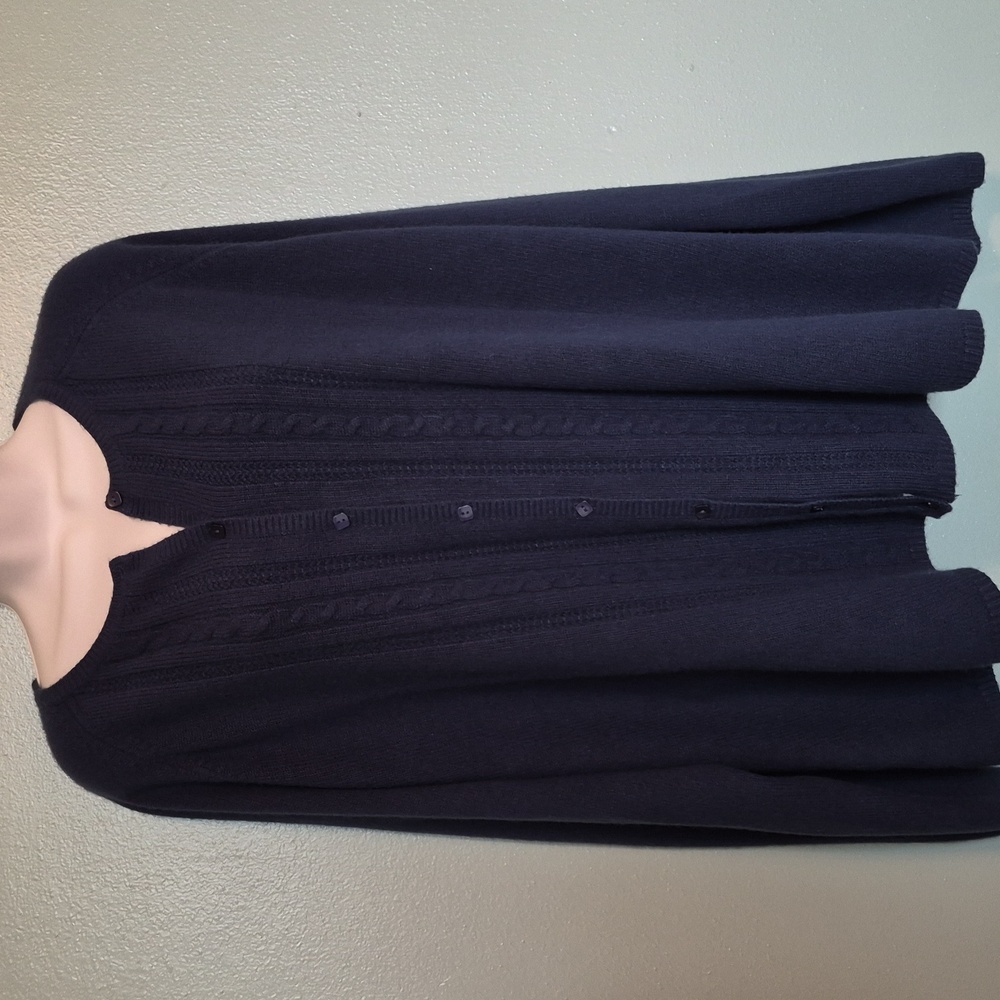 Vintage Laura Scout Navy Blue Sweater 24/26
